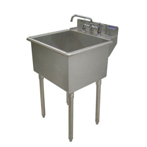 stainless steel utility sink 24x24